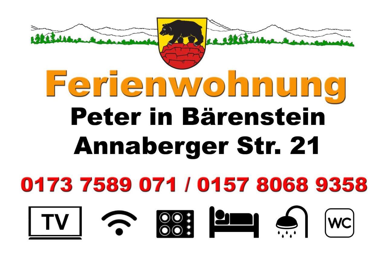 Kleine Fewo Peter In Baerenstein Esterno foto